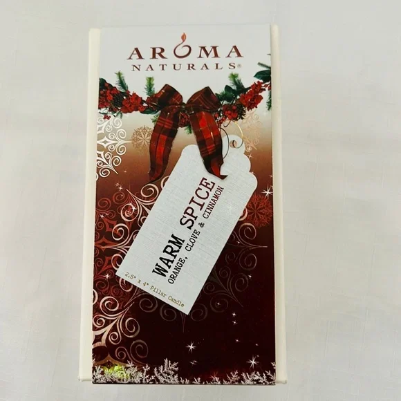 Aroma Naturals ~ Warm Spice / Aromatherapy Candle / New - Picture 2 of 11